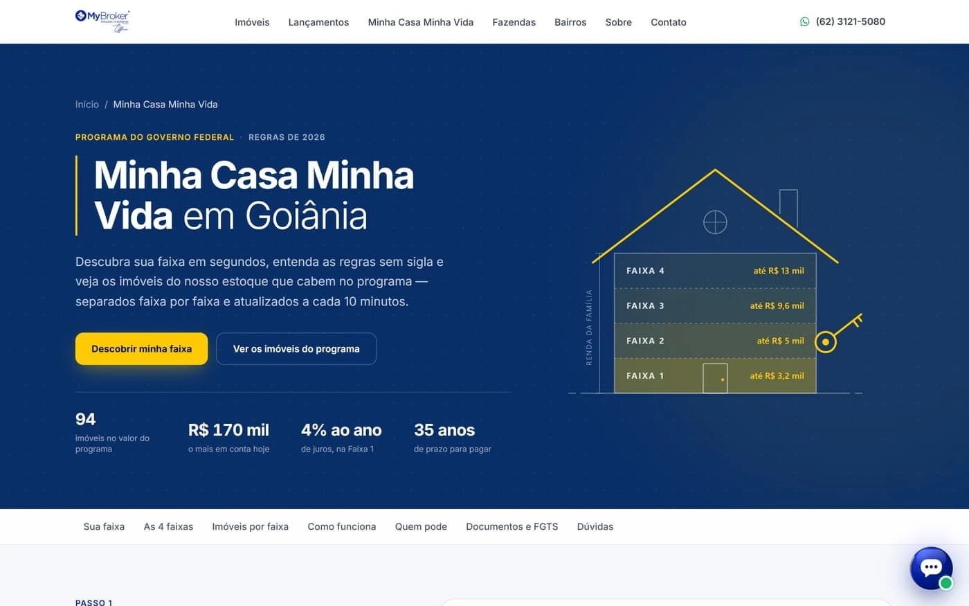 My Broker Office — Página Minha Casa Minha Vida